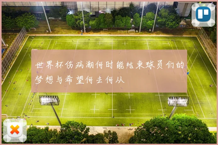 世界杯伤病潮何时能结束球员们的梦想与希望何去何从